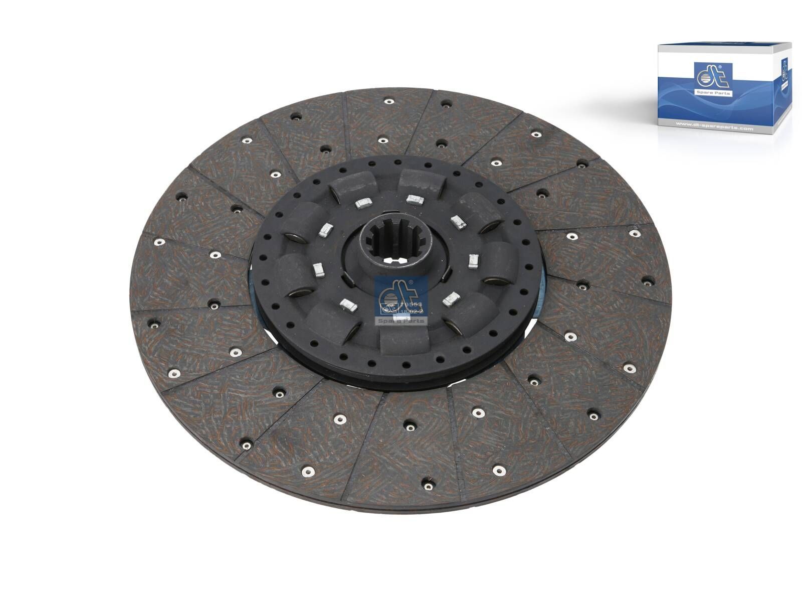 Clutch disc | DT Spare Parts 6.40120