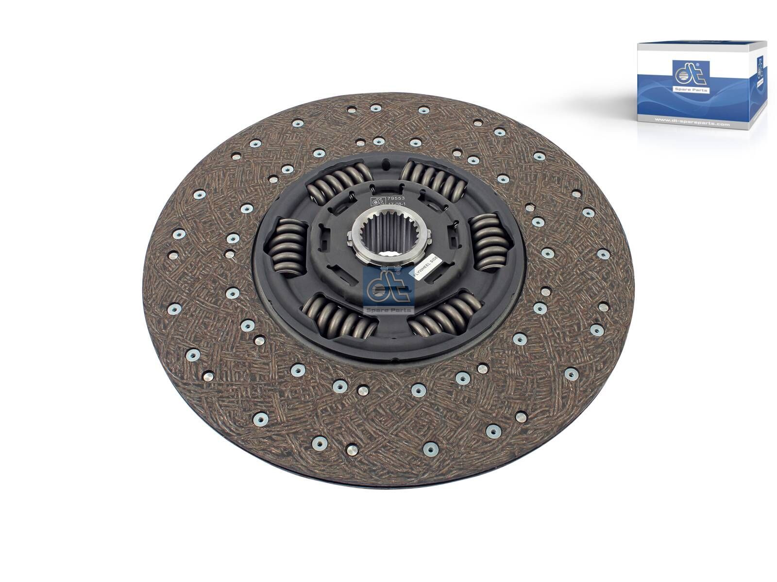 Clutch disc | DT Spare Parts 6.40134