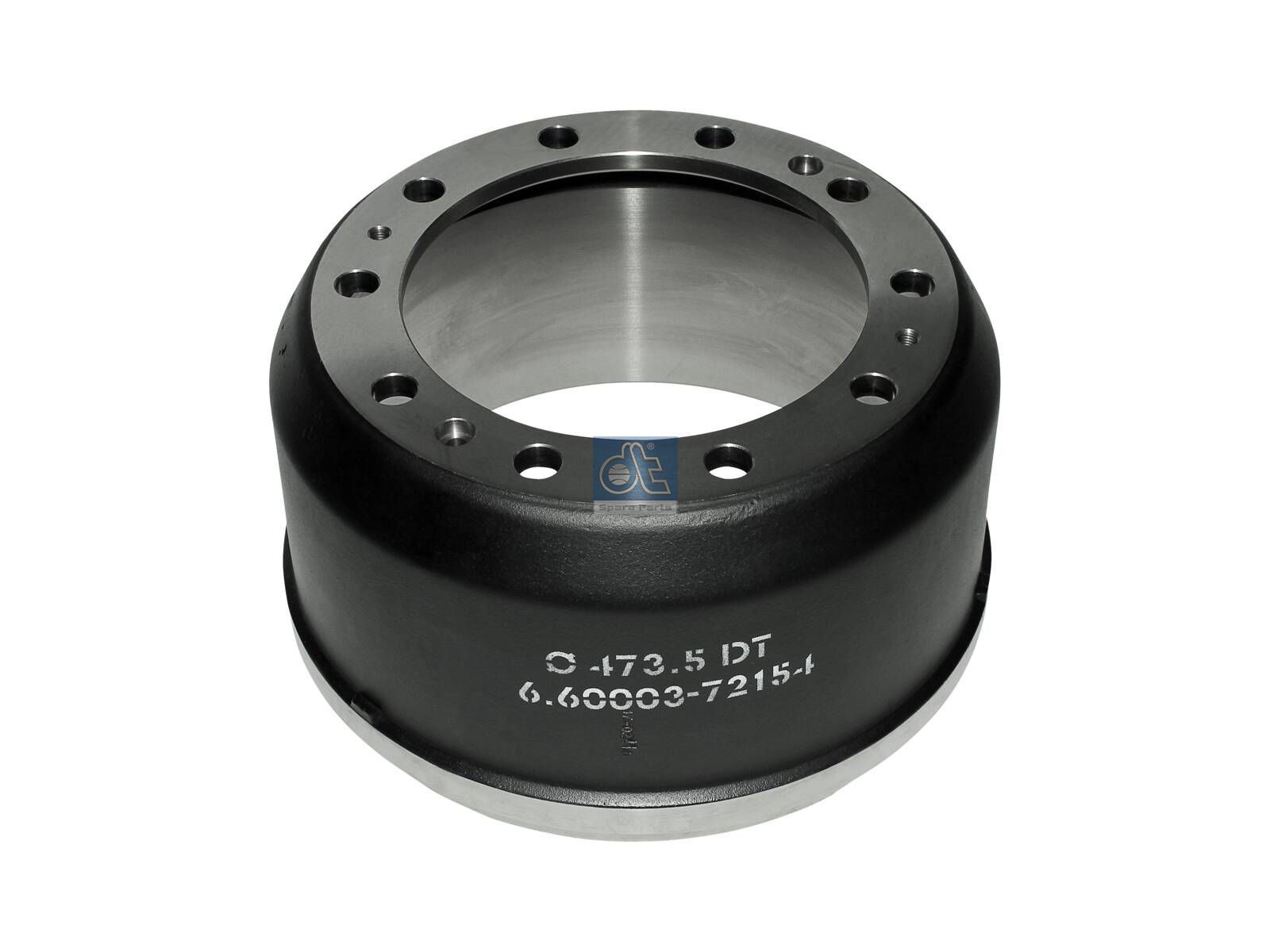 Brake drum | DT Spare Parts 6.60003