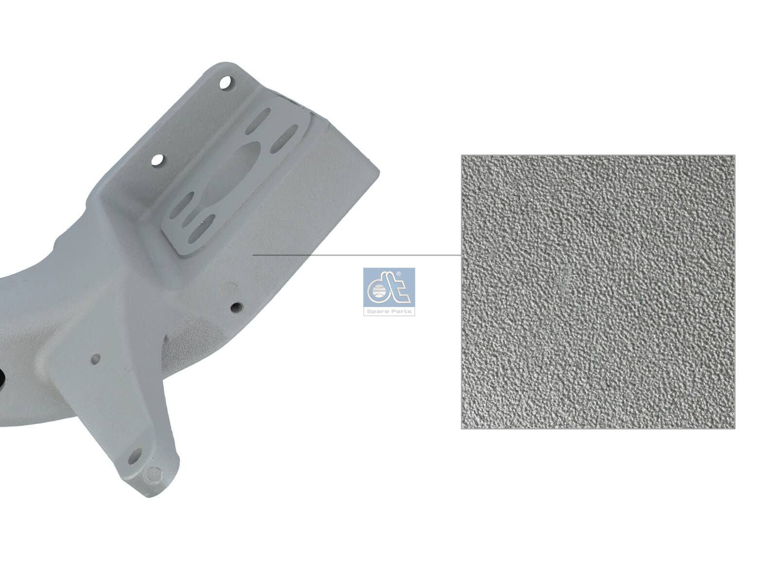 Soporte de parachoques DT Spare Parts 6.70251 Soporte de parachoques derecho