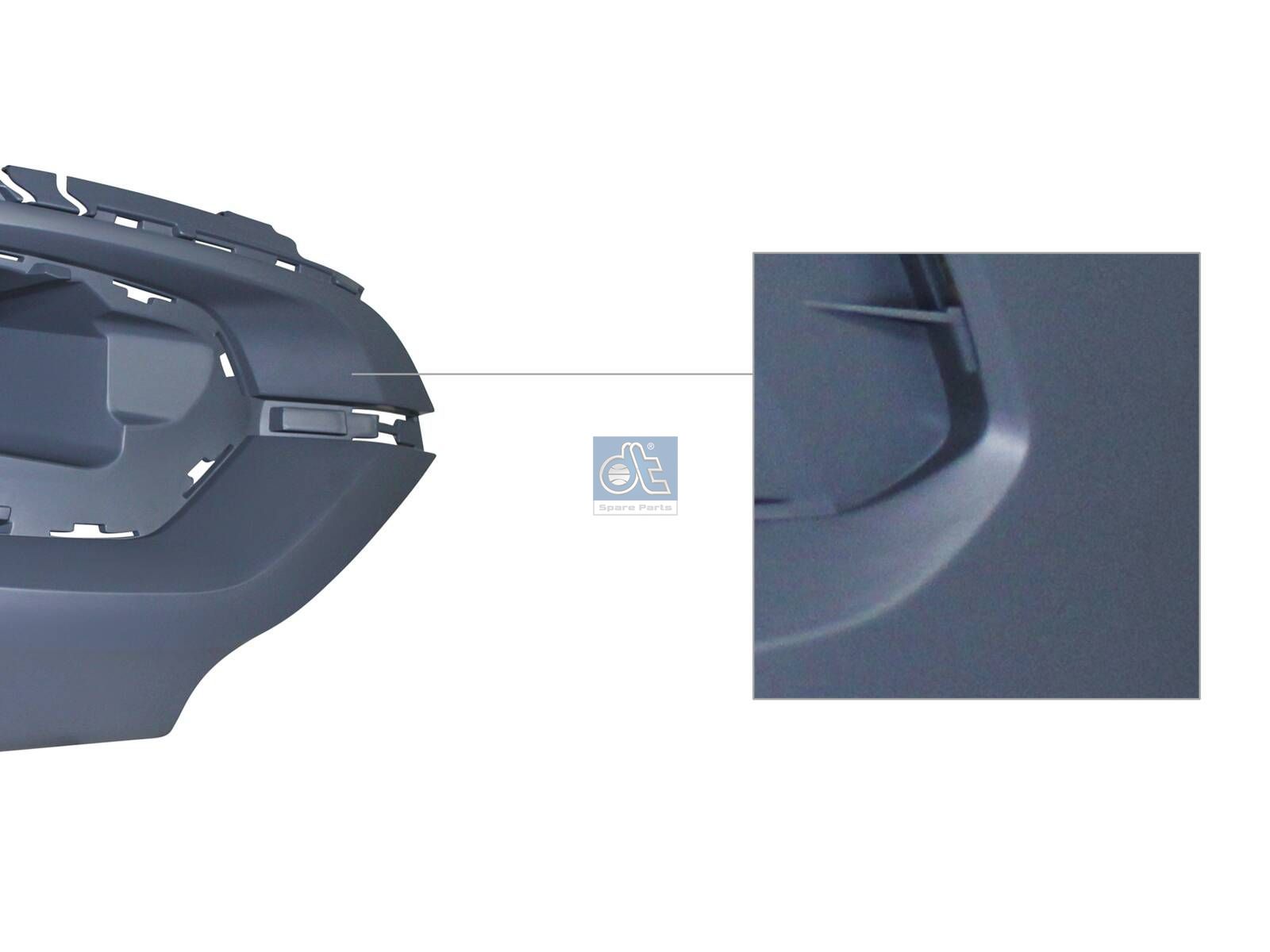 Bumper corner | DT Spare Parts 6.70364