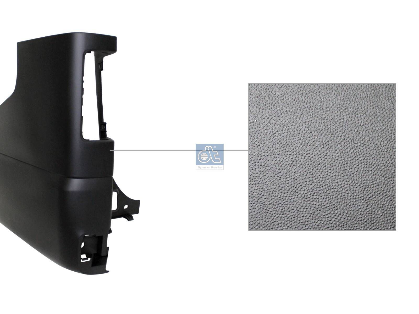 Bumper corner | DT Spare Parts 6.70365SP
