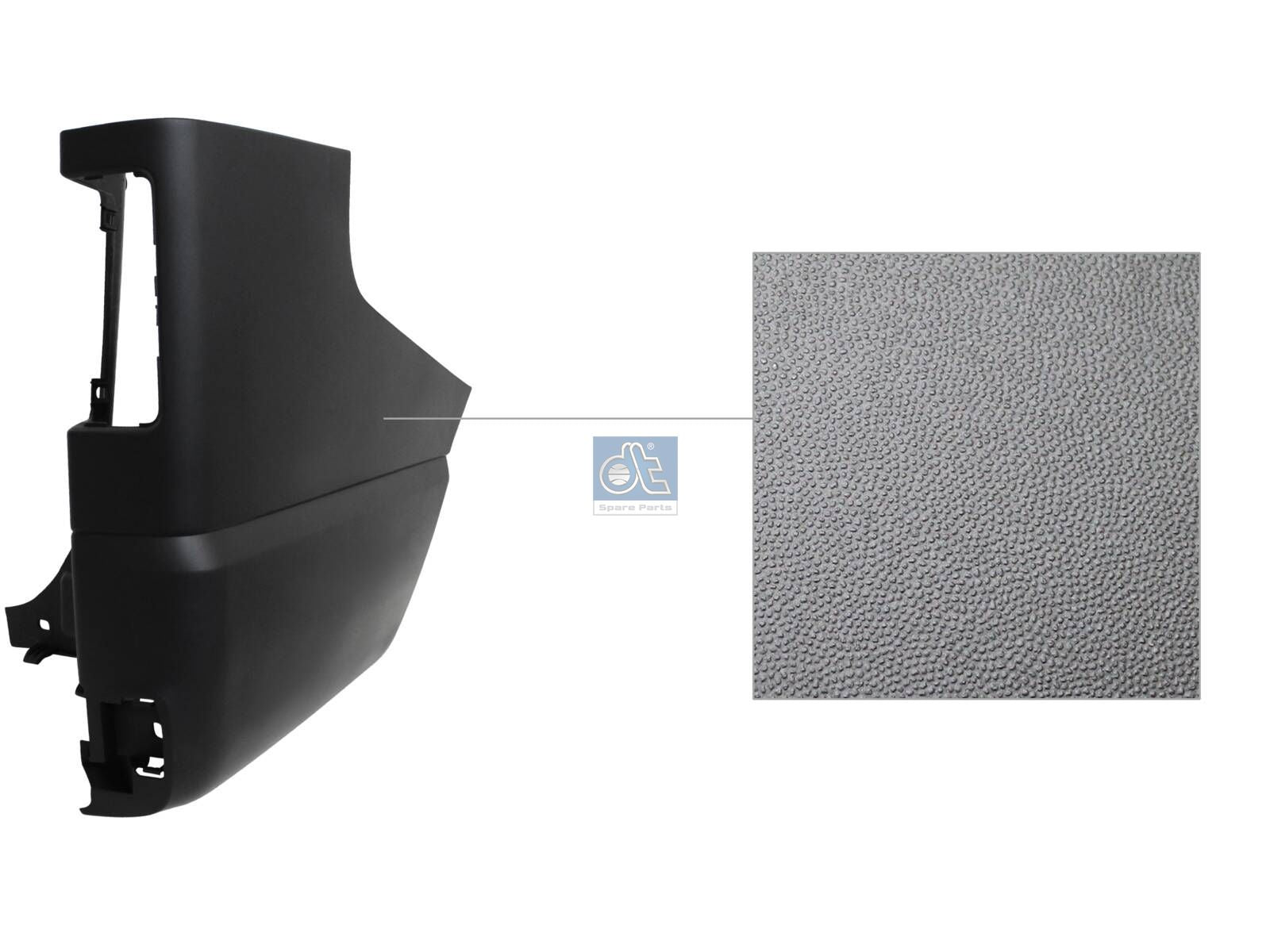 Bumper corner | DT Spare Parts 6.70366SP