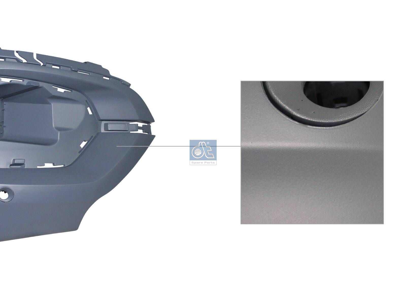 Bumper corner | DT Spare Parts 6.70370