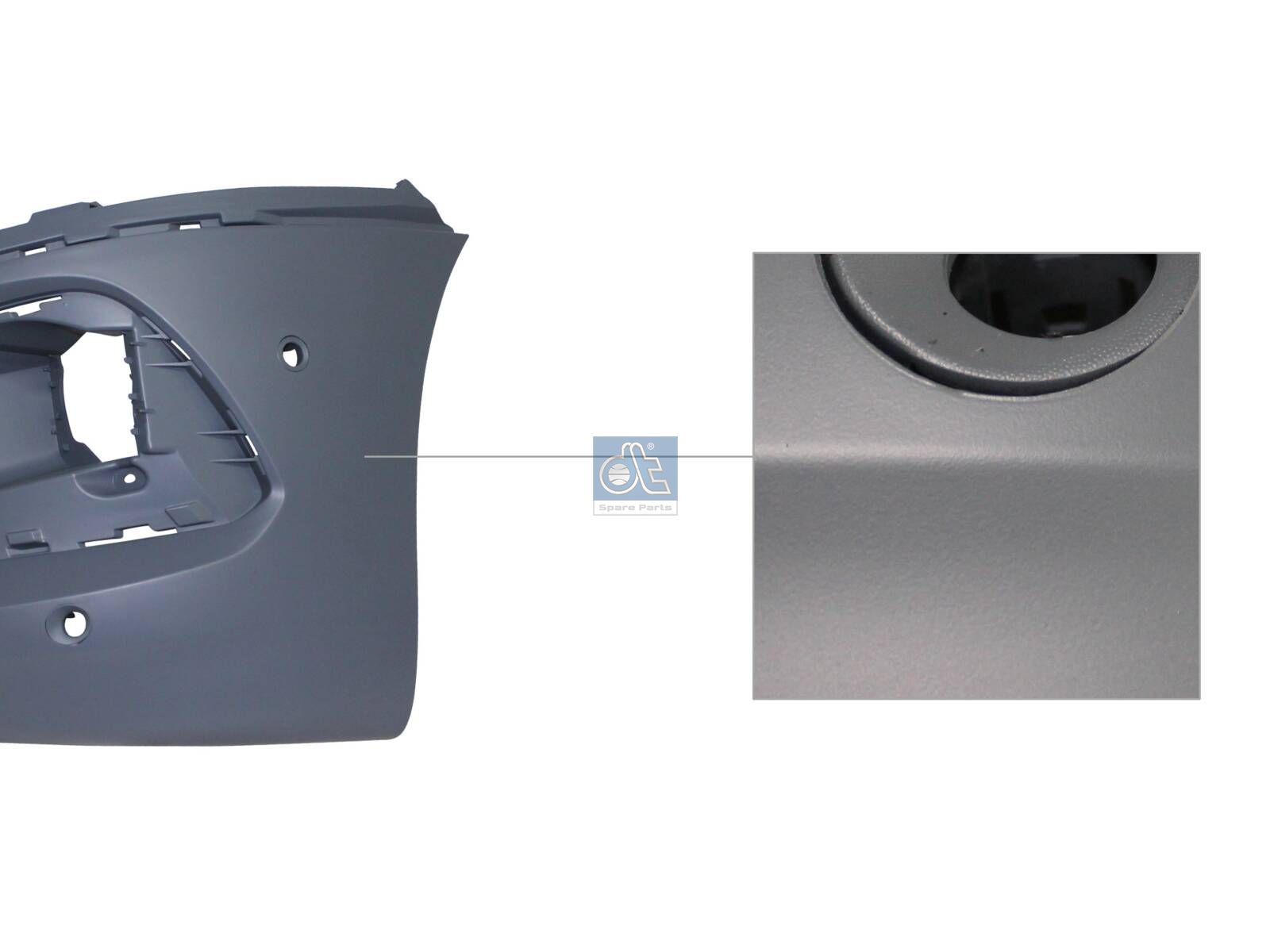 Bumper corner | DT Spare Parts 6.70371