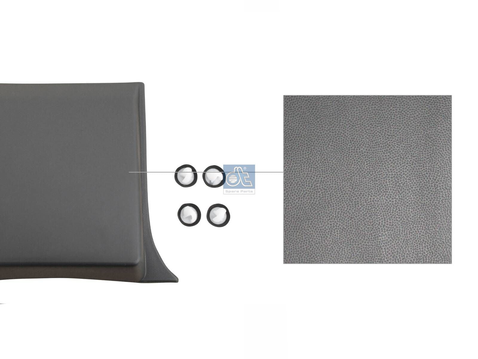 Cover moulding | DT Spare Parts 6.70581