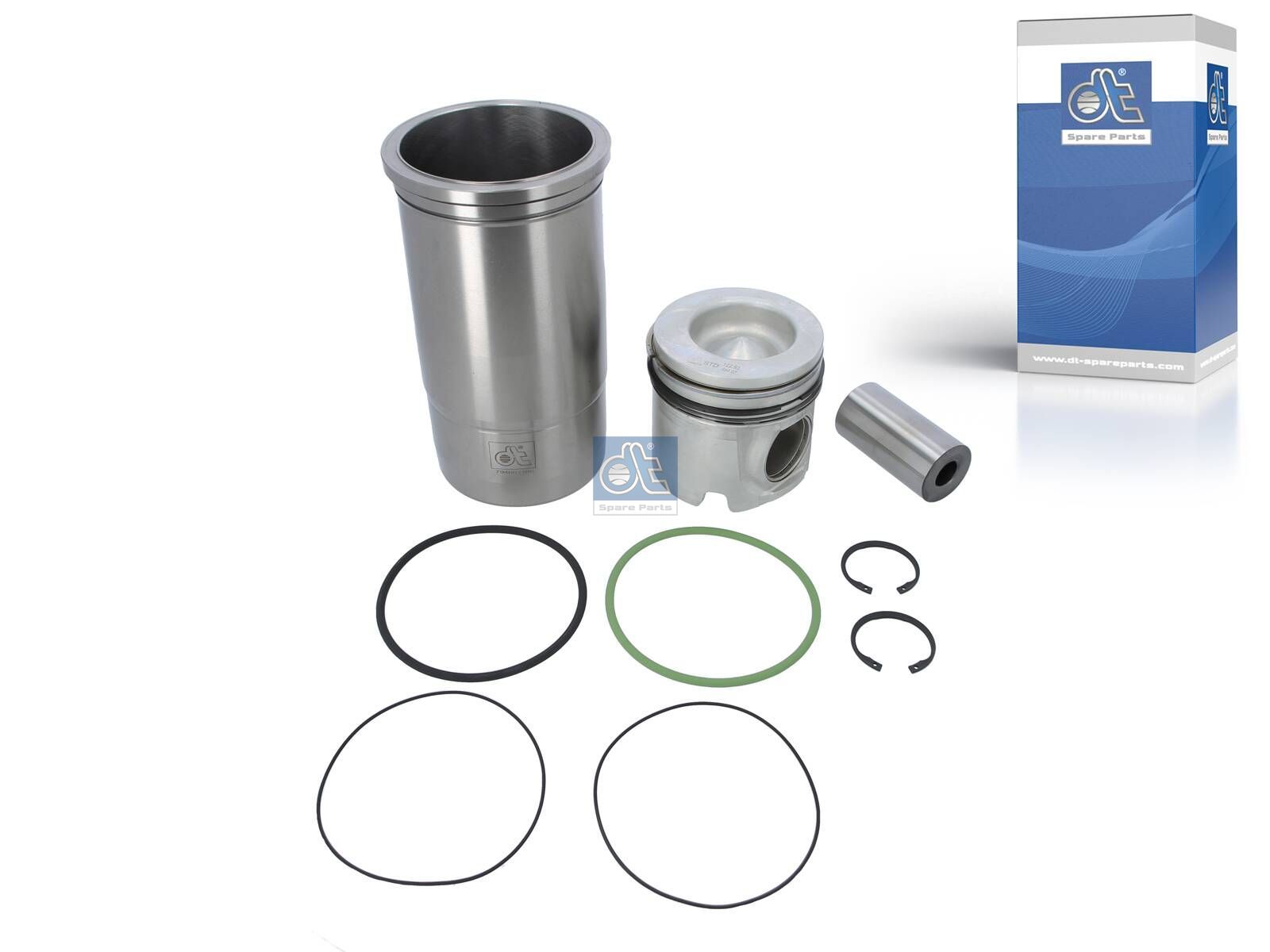 Piston with liner | DT Spare Parts 6.91155