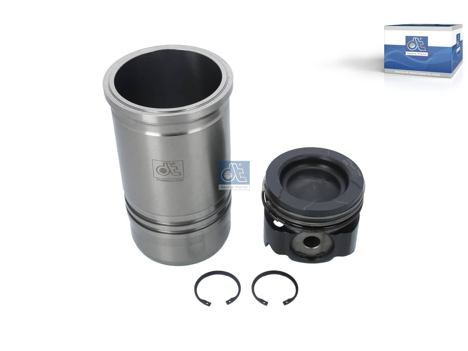 Piston with liner | DT Spare Parts 6.91157
