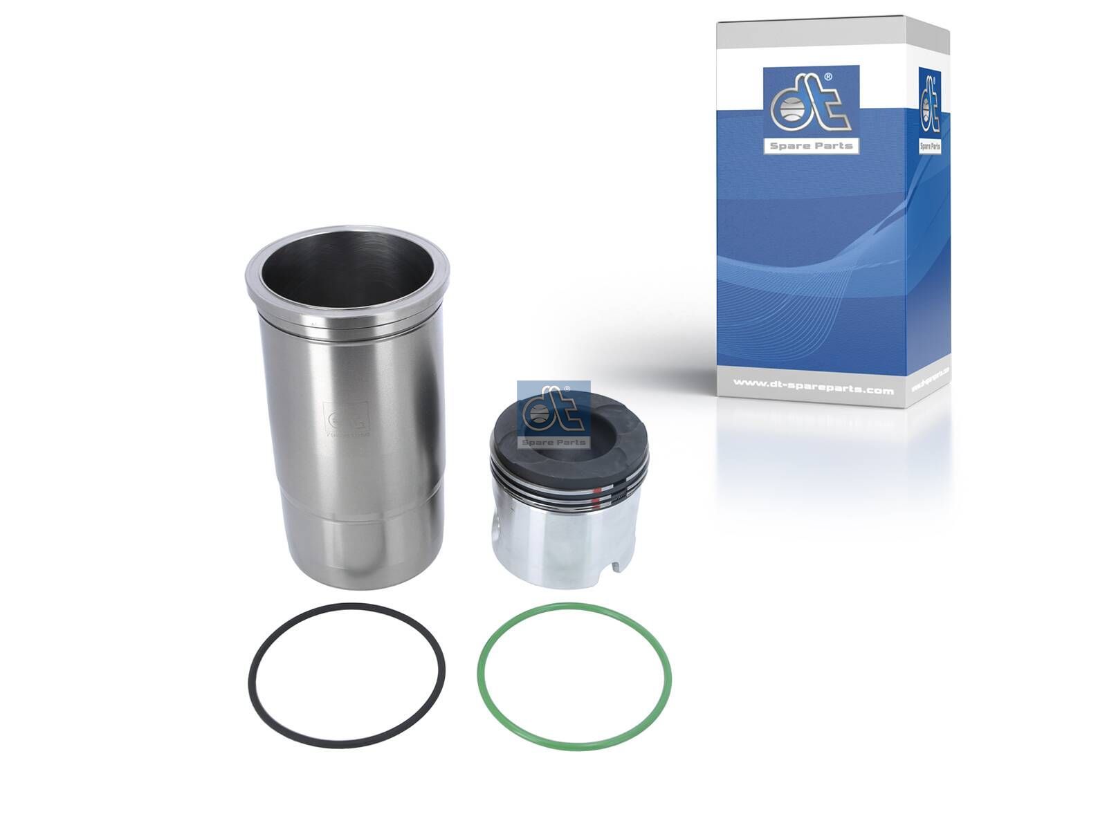 Piston with liner | DT Spare Parts 6.91158