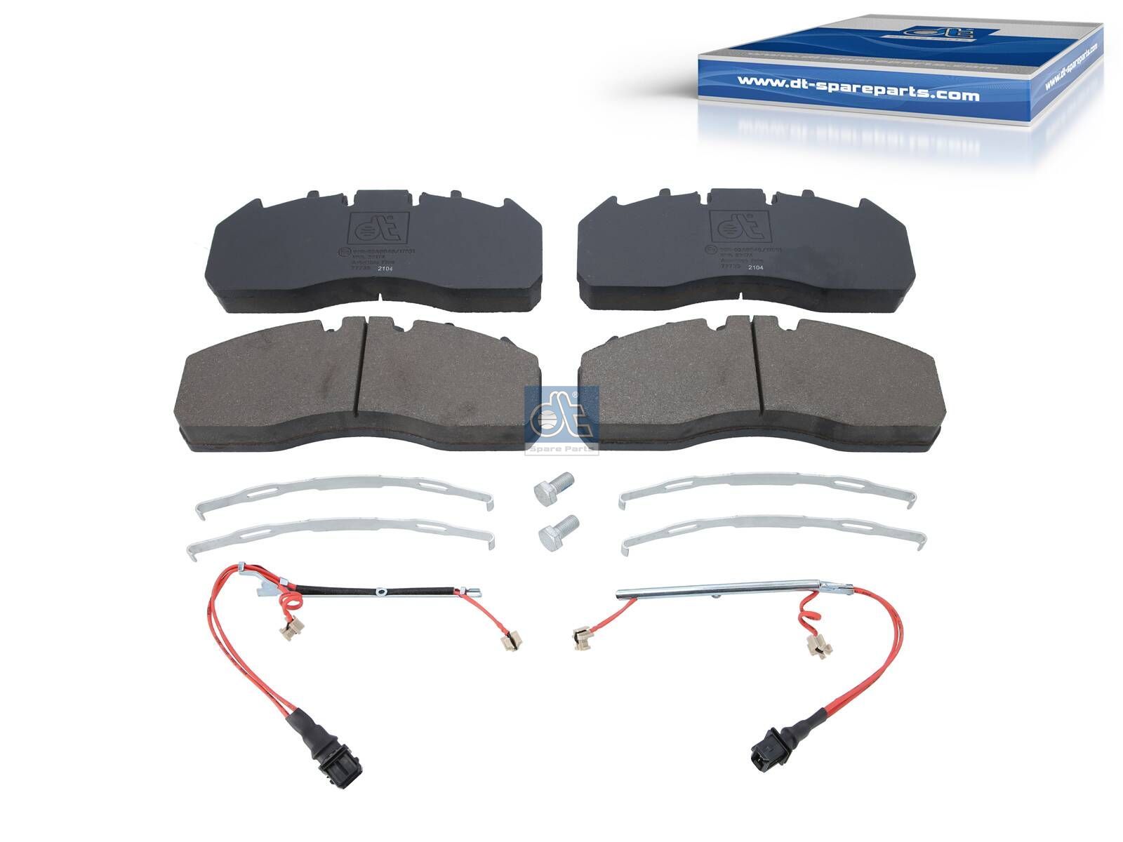 Disc brake pad kit | DT Spare Parts 6.95110