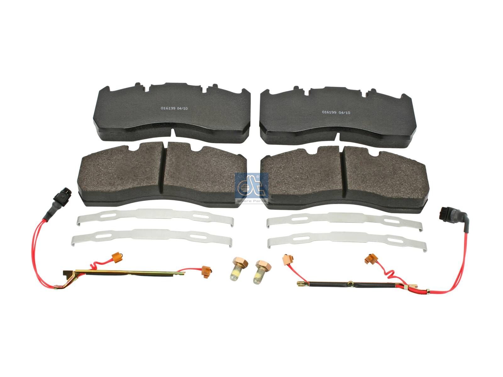 Disc brake pad kit | DT Spare Parts 6.95113