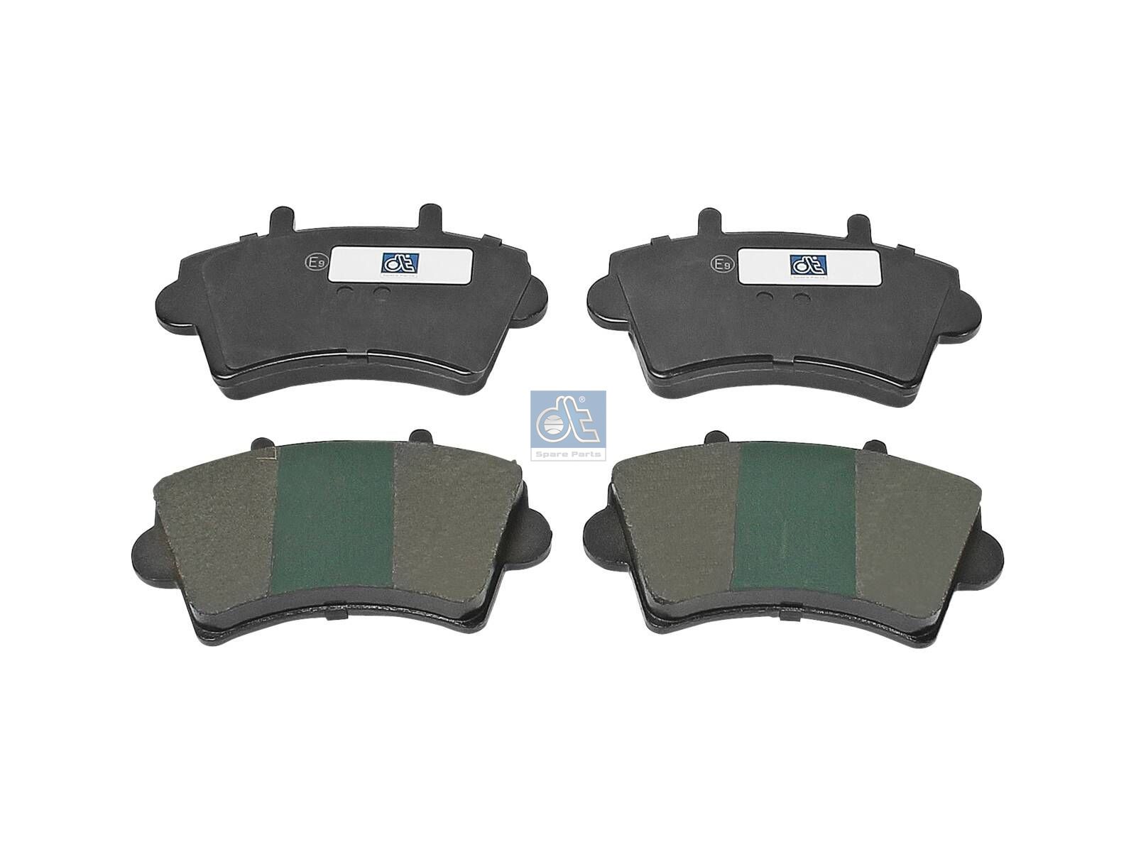 Disc brake pad kit | DT Spare Parts 6.95120