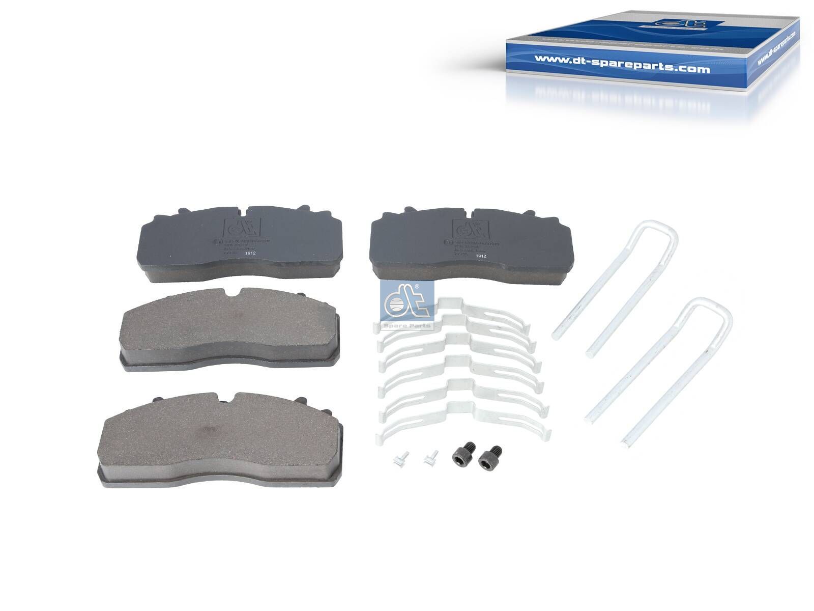 Disc brake pad kit | DT Spare Parts 6.95126