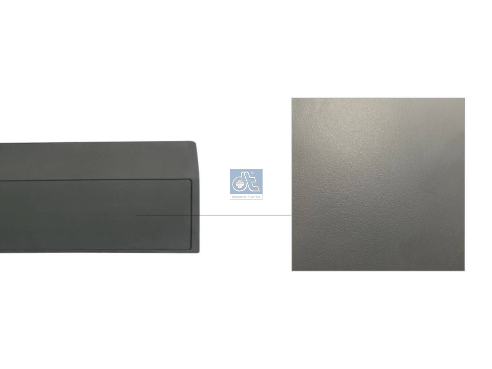License plate holder | DT Spare Parts 7.10090