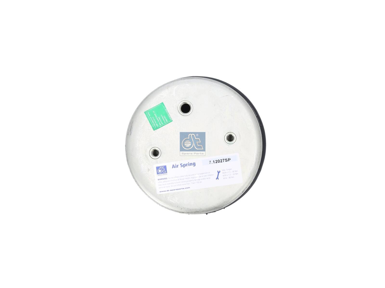 Air spring | DT Spare Parts 7.12027SP