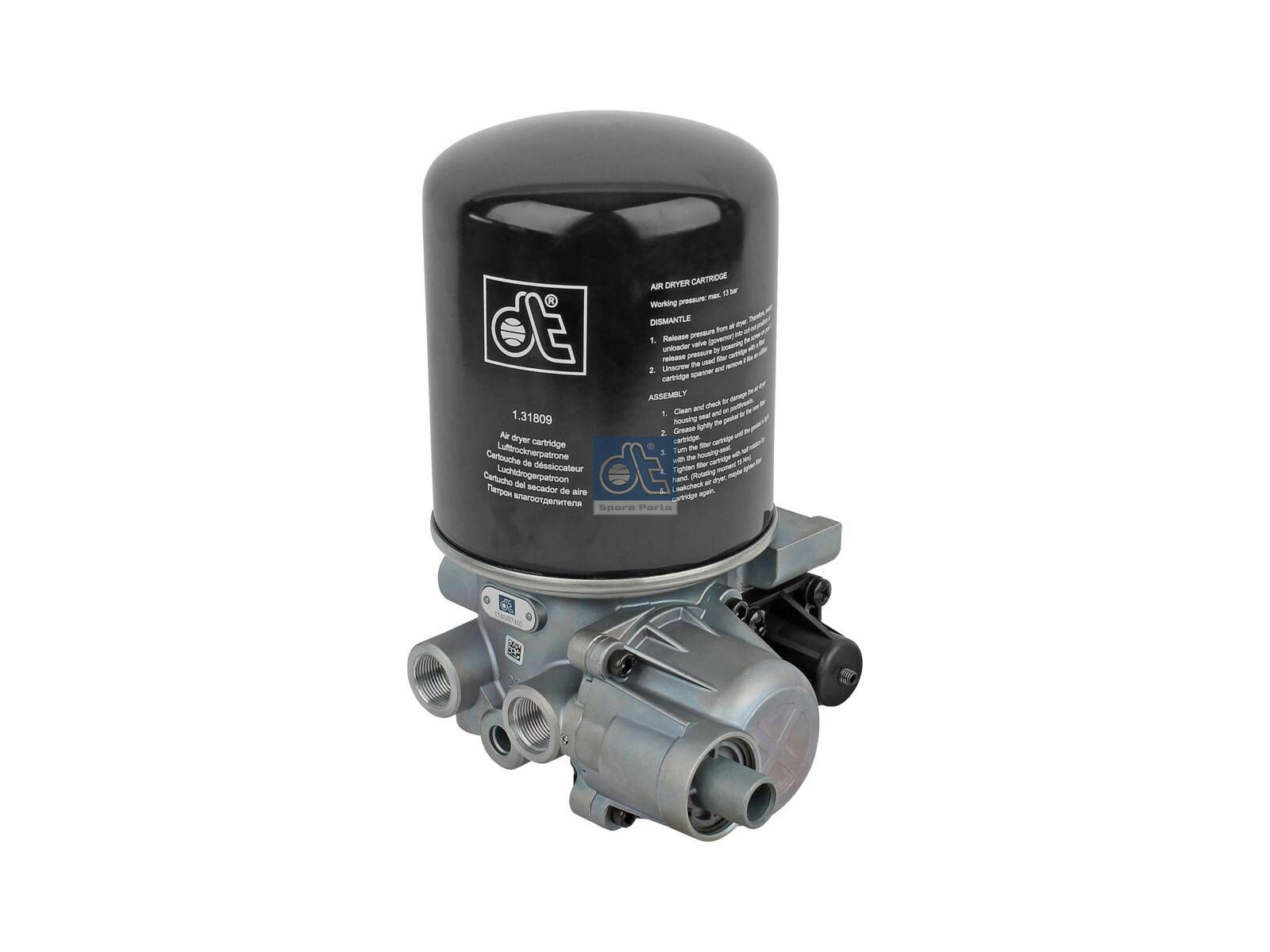 Air dryer | DT Spare Parts 7.16017