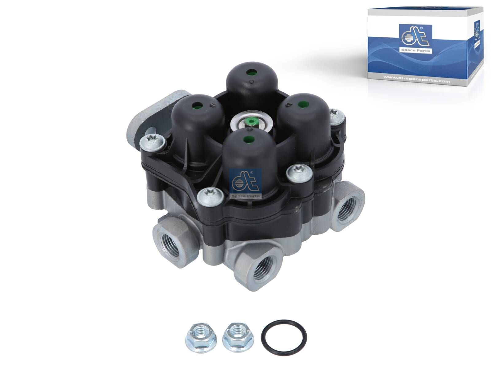 Válvula de protección de 4 circuitos DT Spare Parts 7.16185 Válvula de protección de 4 circuitos M16