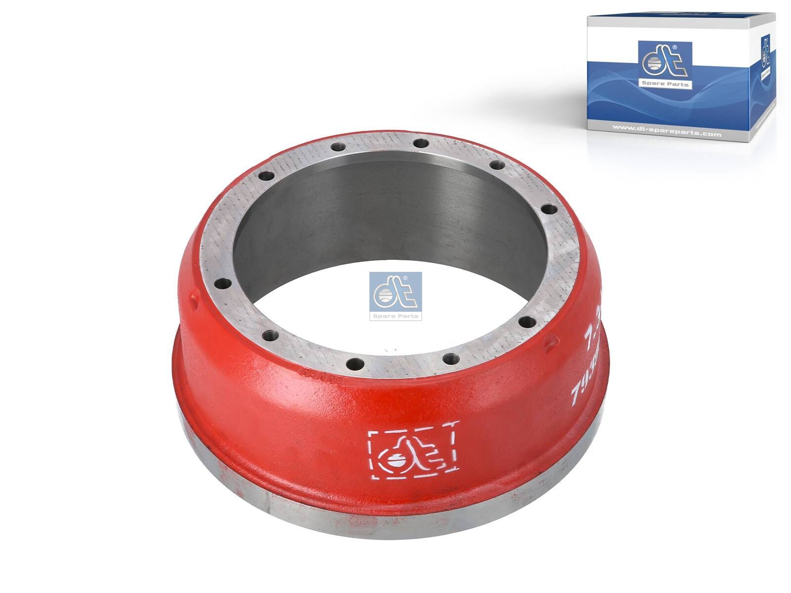 Brake drum | DT Spare Parts 7.34067