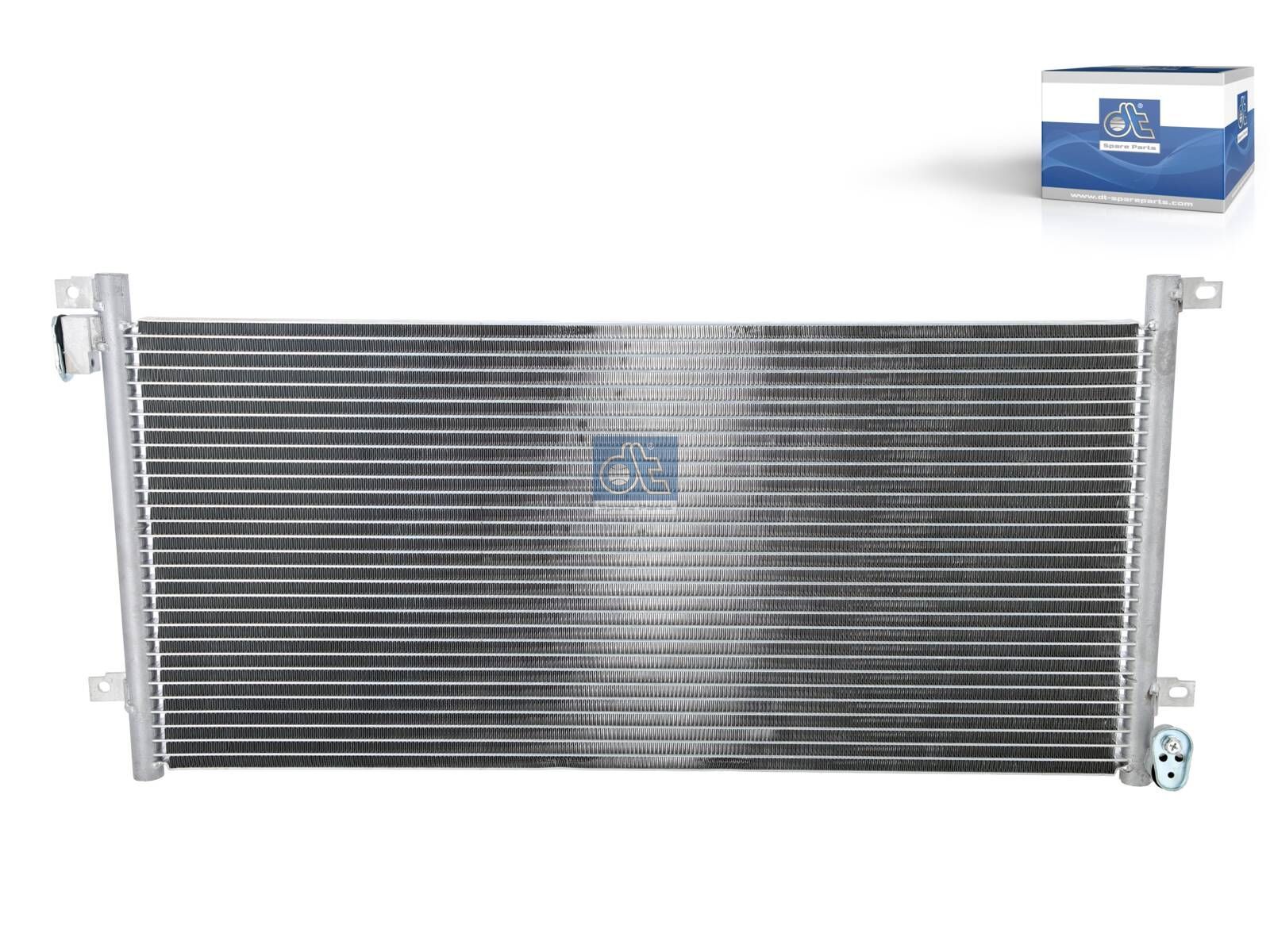 Condensador DT Spare Parts 7.74027 Condensador L: 645 mm W: 310 mm T: 16 mm