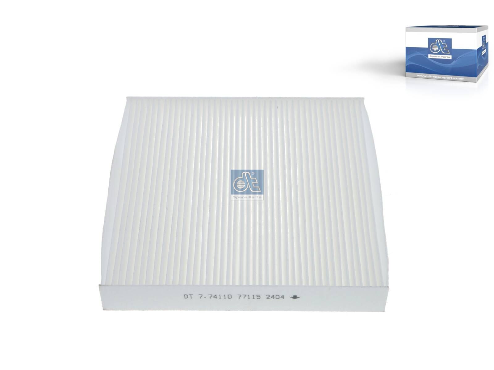 Cabin air filter | DT Spare Parts 7.74110