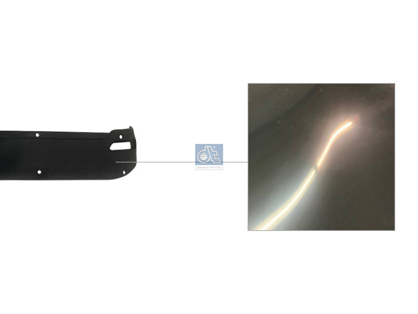 Sun visor | DT Spare Parts 7.76811