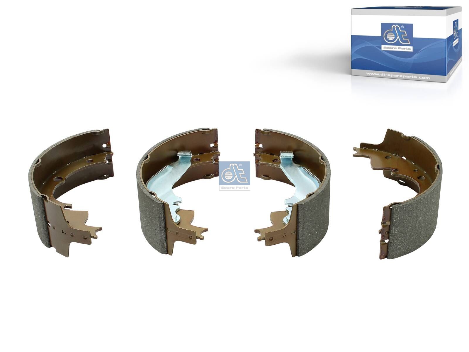 Juego de zapatas de freno DT Spare Parts 7.92409 Juego de zapatas de freno con forros