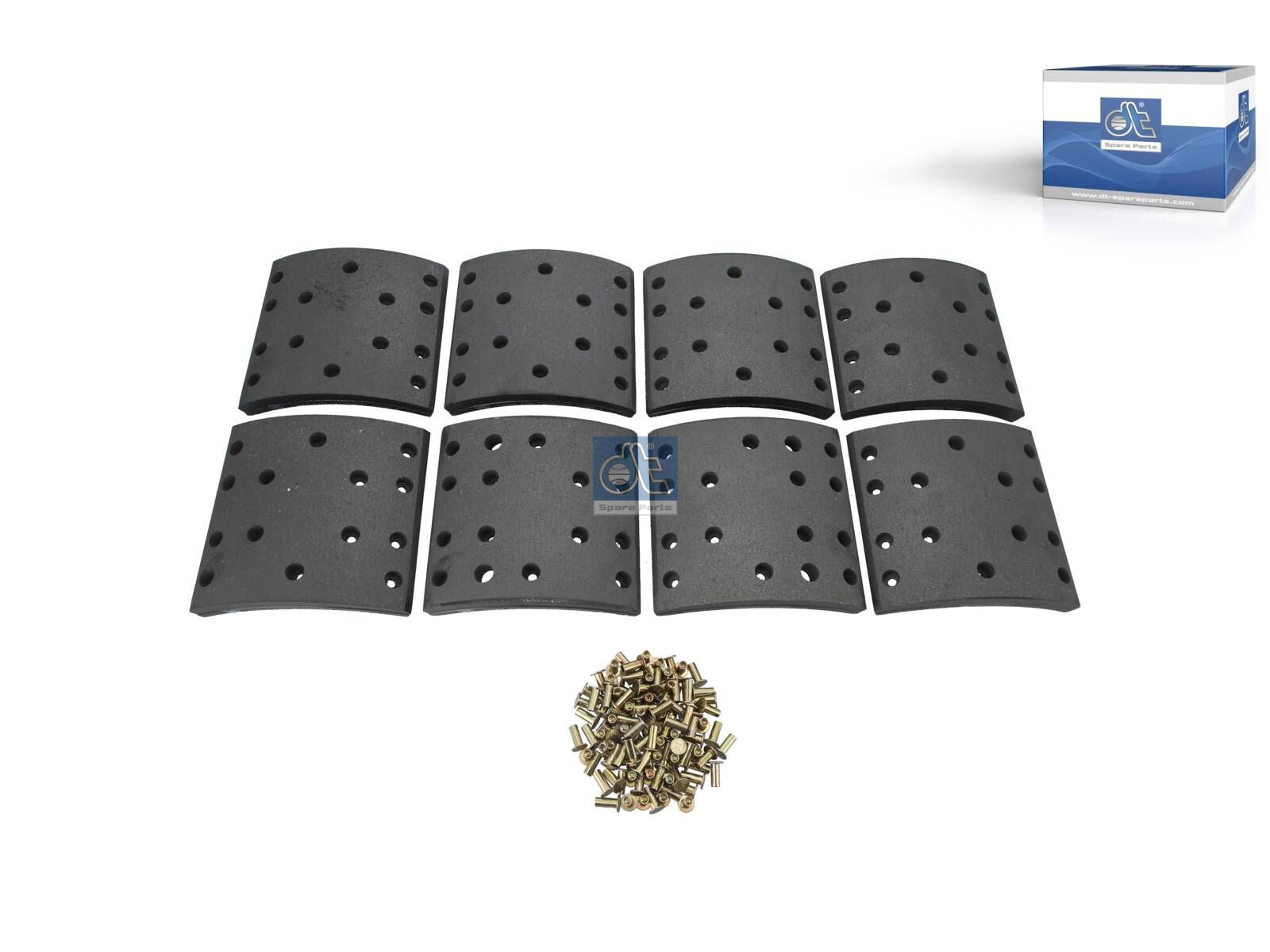 Drum brake lining kit | DT Spare Parts 7.92420
