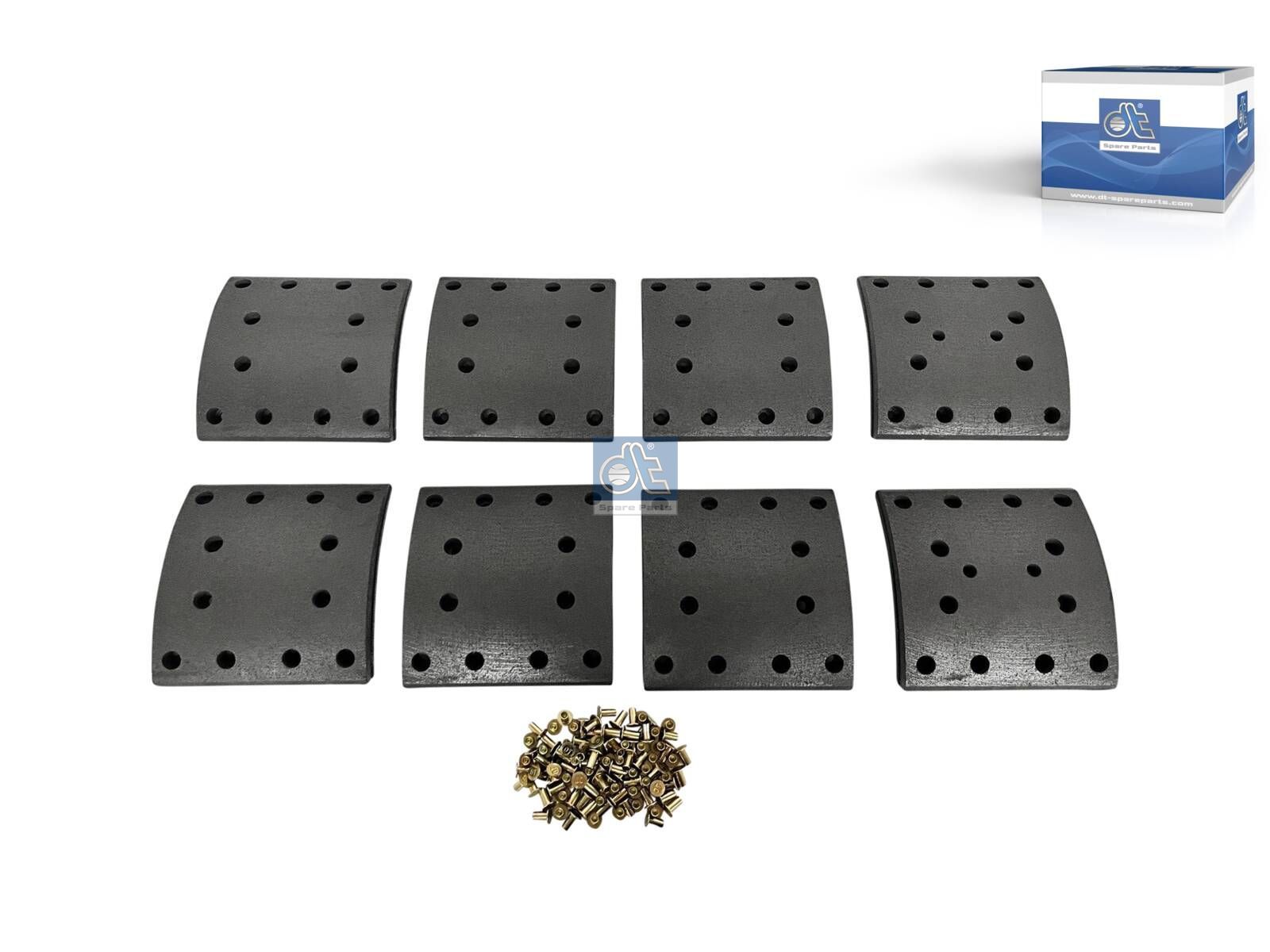 Drum brake lining kit | DT Spare Parts 7.92423