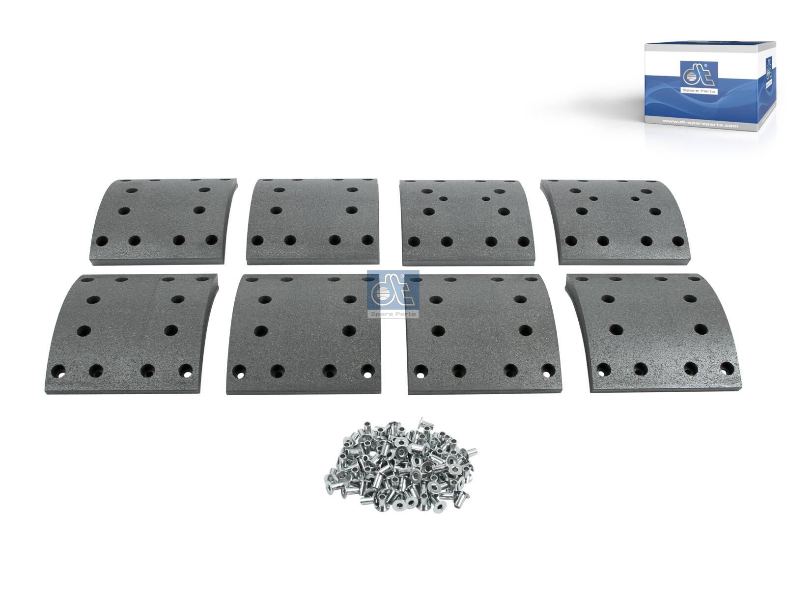 Drum brake lining kit | DT Spare Parts 7.92425