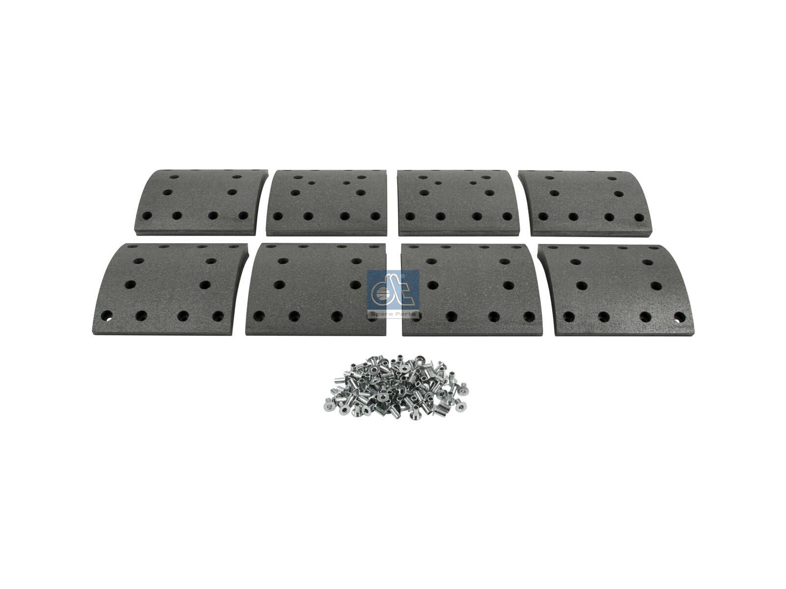 Drum brake lining kit | DT Spare Parts 7.92426