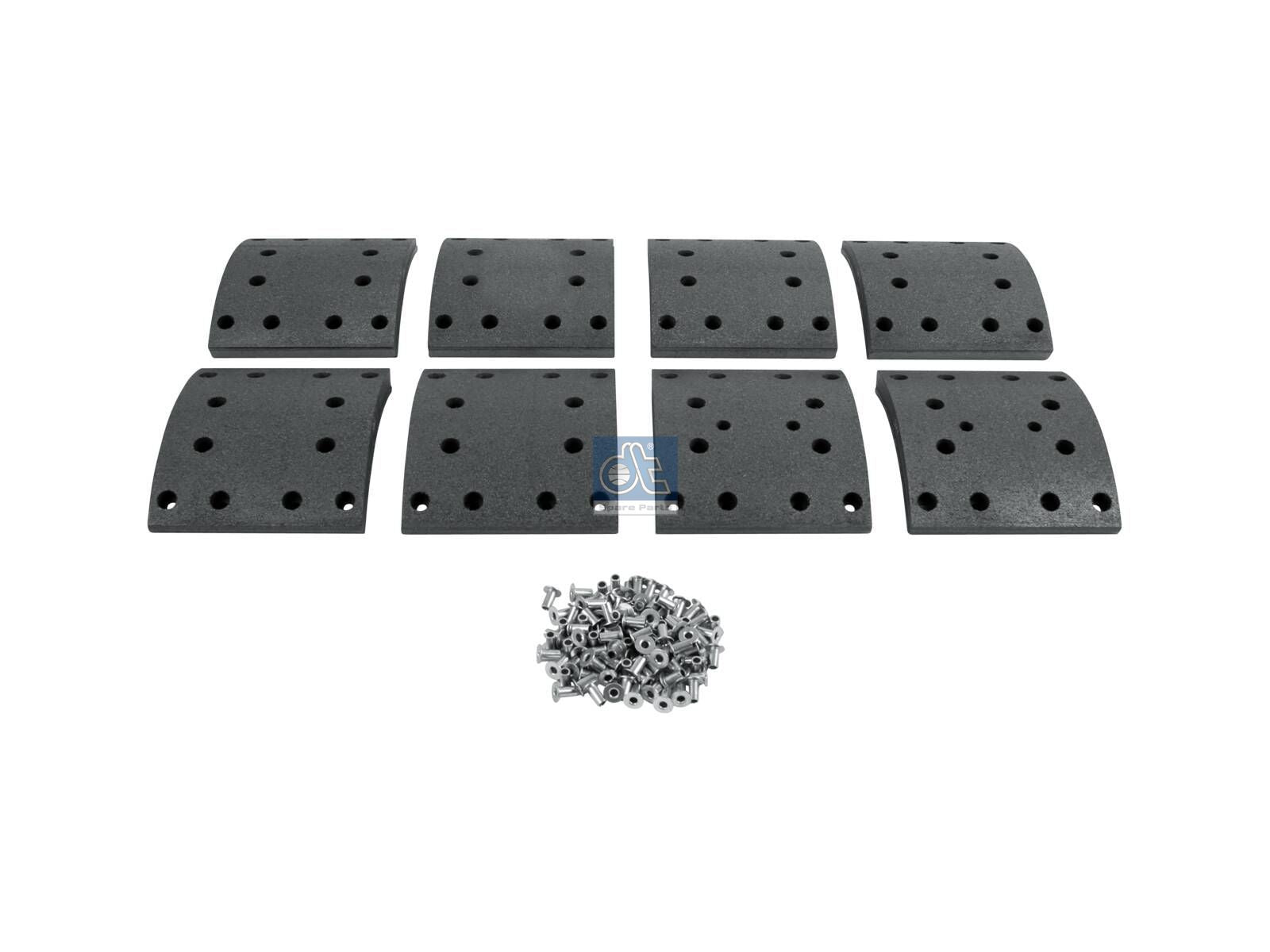 Drum brake lining kit | DT Spare Parts 7.92427