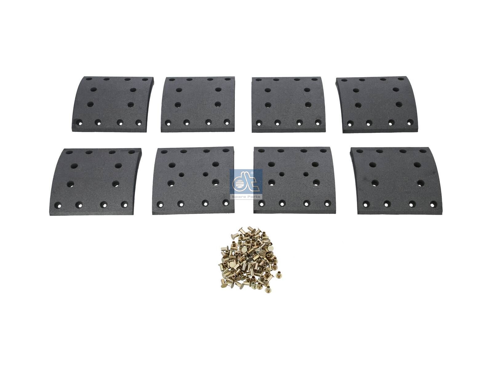 Drum brake lining kit | DT Spare Parts 7.92429