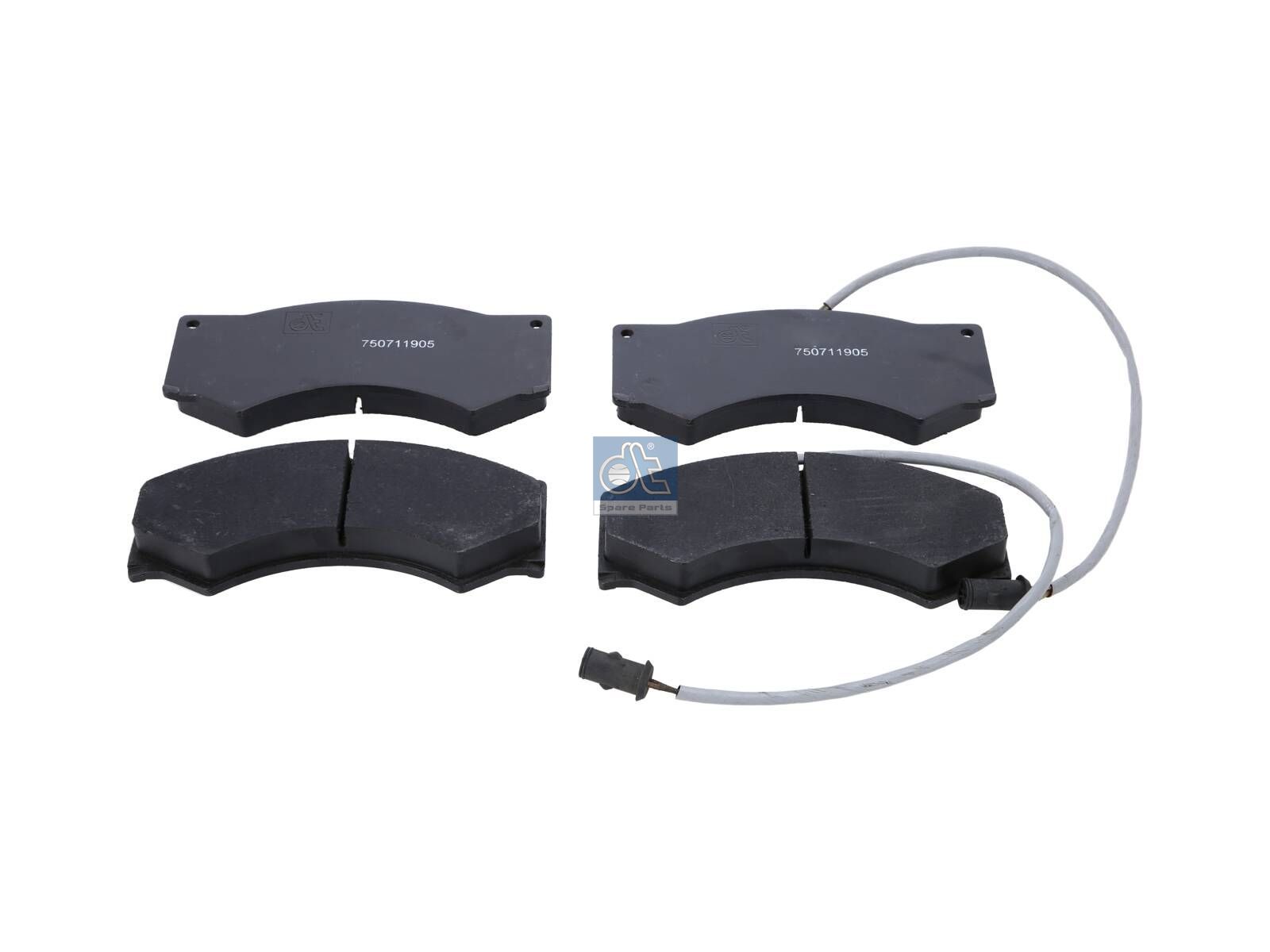 Disc brake pad kit | DT Spare Parts 7.92604
