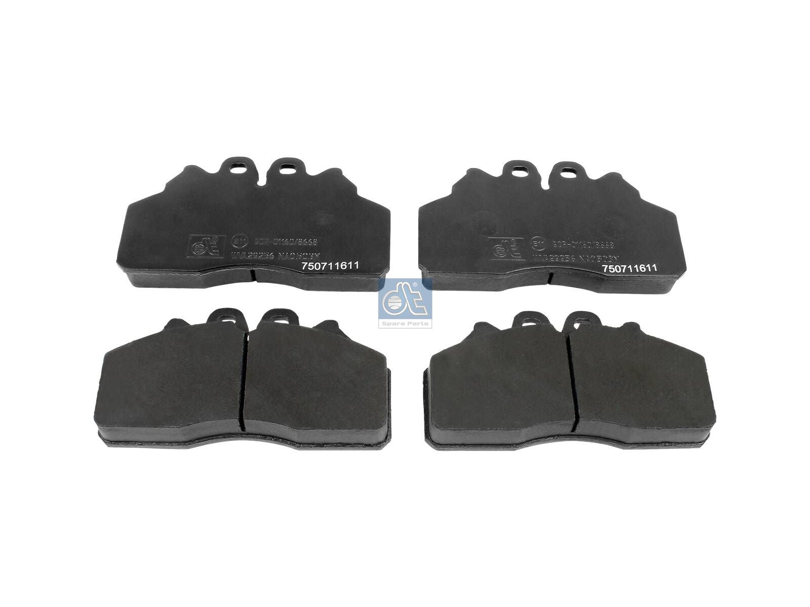 Disc brake pad kit | DT Spare Parts 7.92605