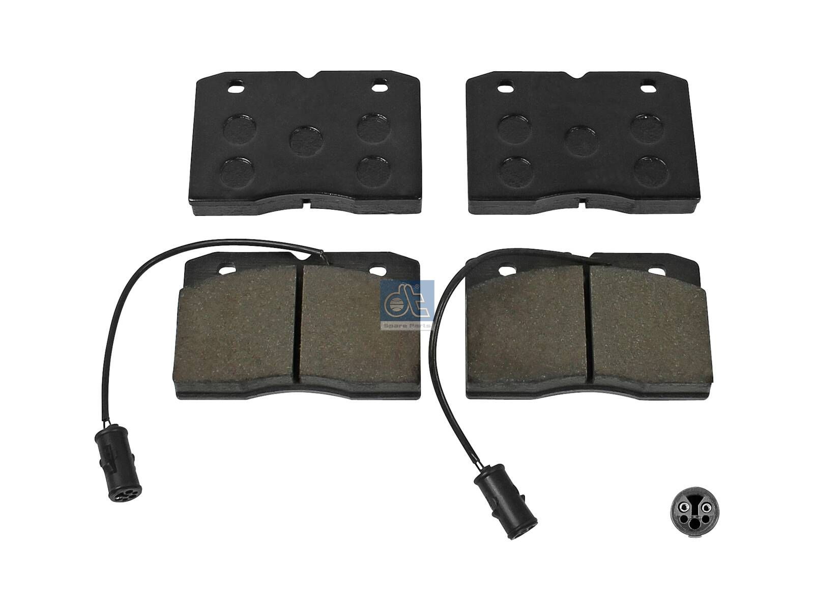Disc brake pad kit | DT Spare Parts 7.92610