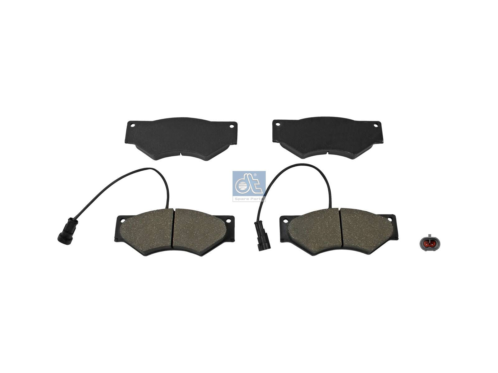 Disc brake pad kit | DT Spare Parts 7.92612