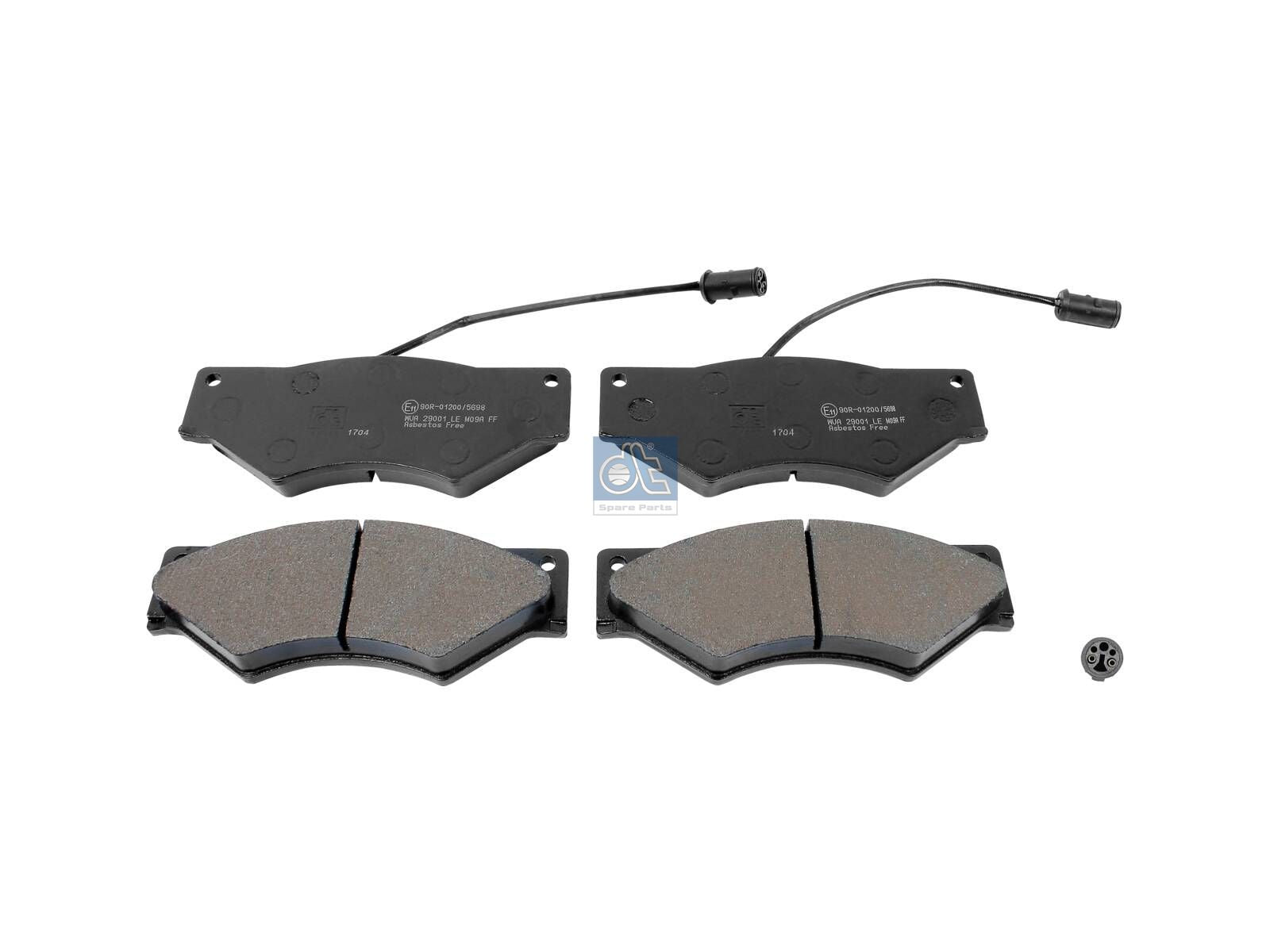 Disc brake pad kit | DT Spare Parts 7.92613