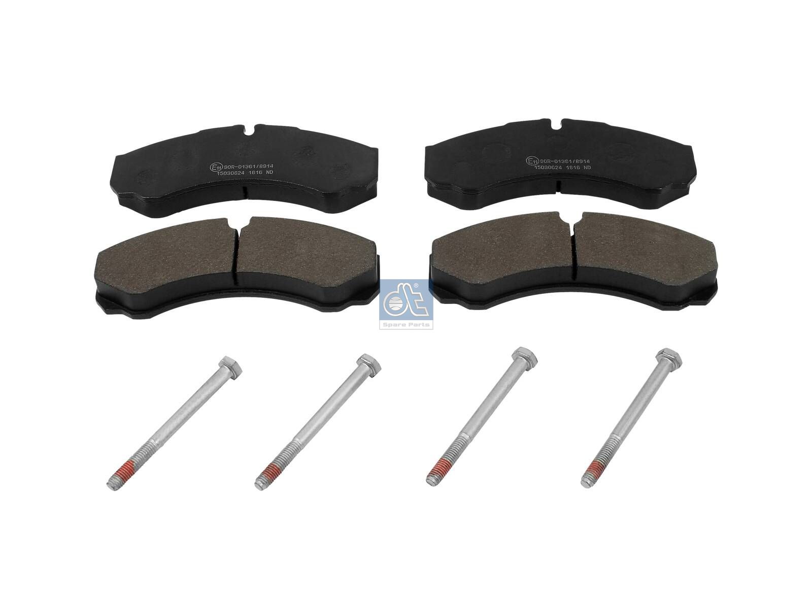 Disc brake pad kit | DT Spare Parts 7.92615