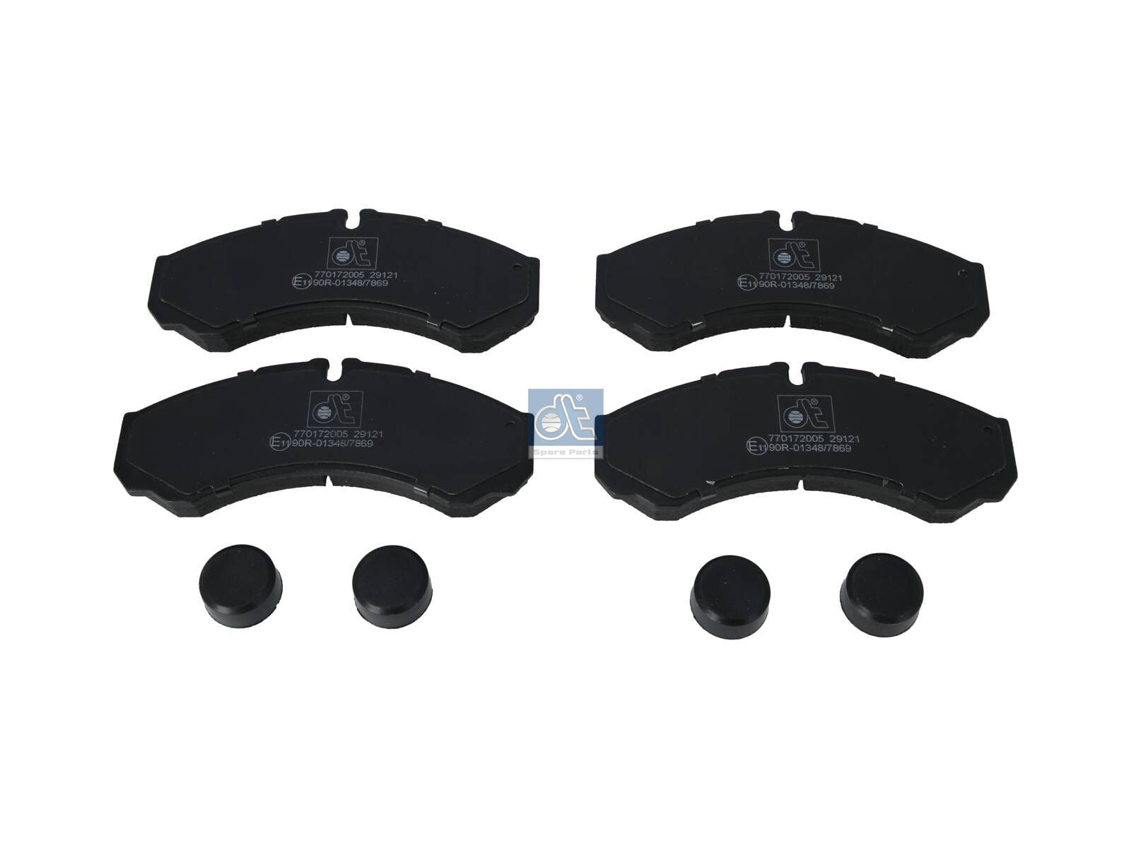 Disc brake pad kit | DT Spare Parts 7.92616