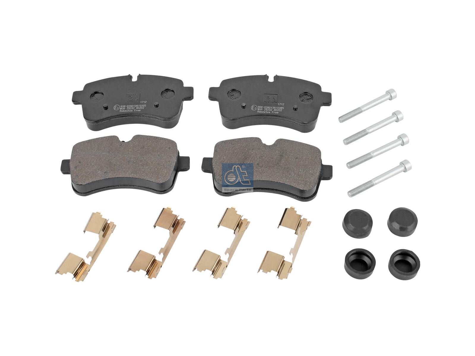 Disc brake pad kit | DT Spare Parts 7.92618