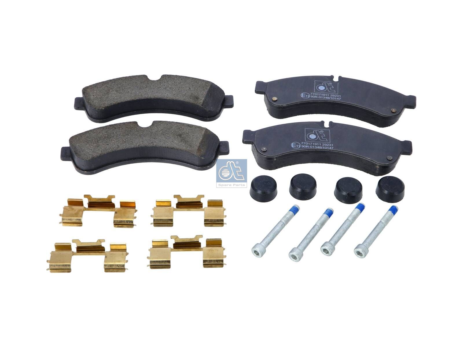 Disc brake pad kit | DT Spare Parts 7.92620