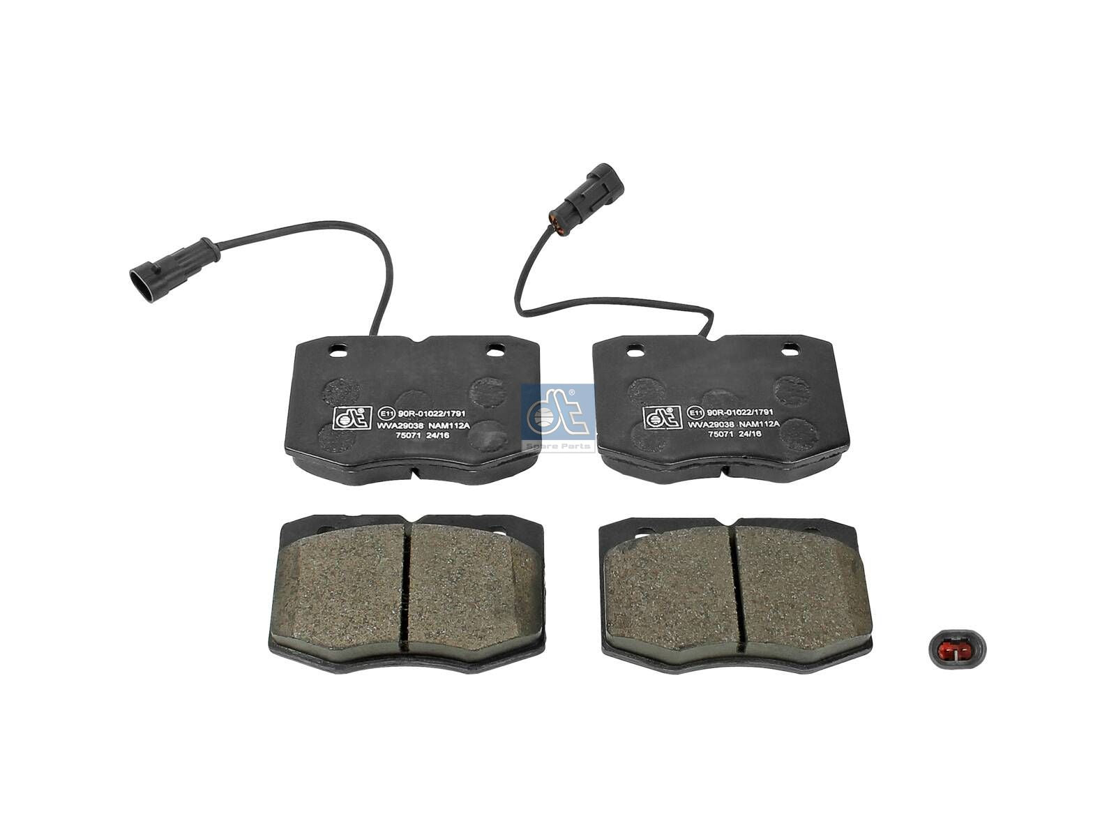 Disc brake pad kit | DT Spare Parts 7.92629