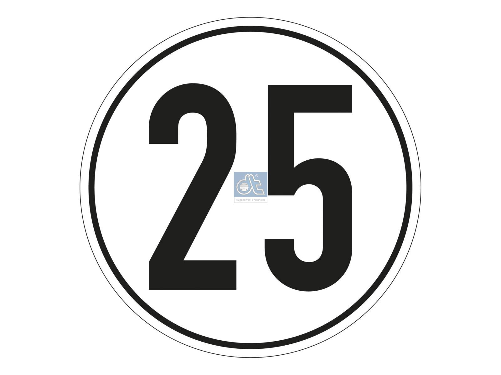 Speed sign | DT Spare Parts 9.69432
