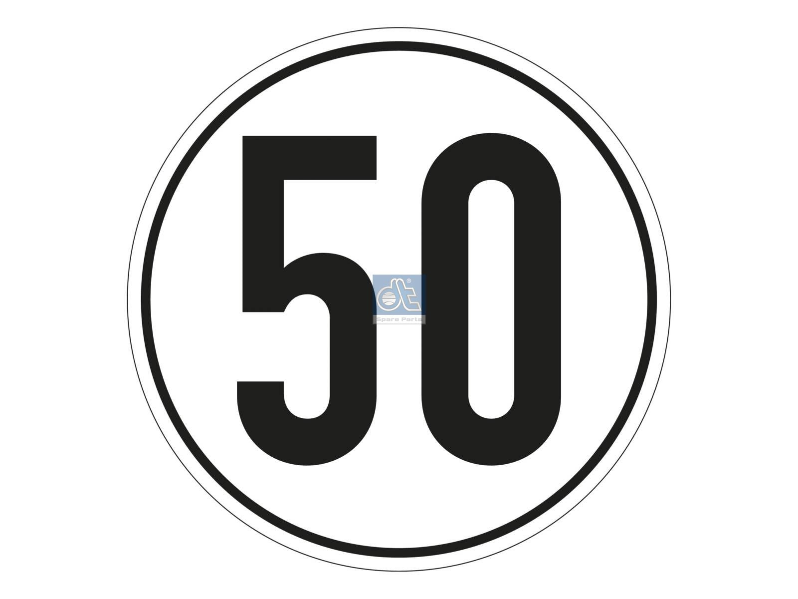 Speed sign | DT Spare Parts 9.69434