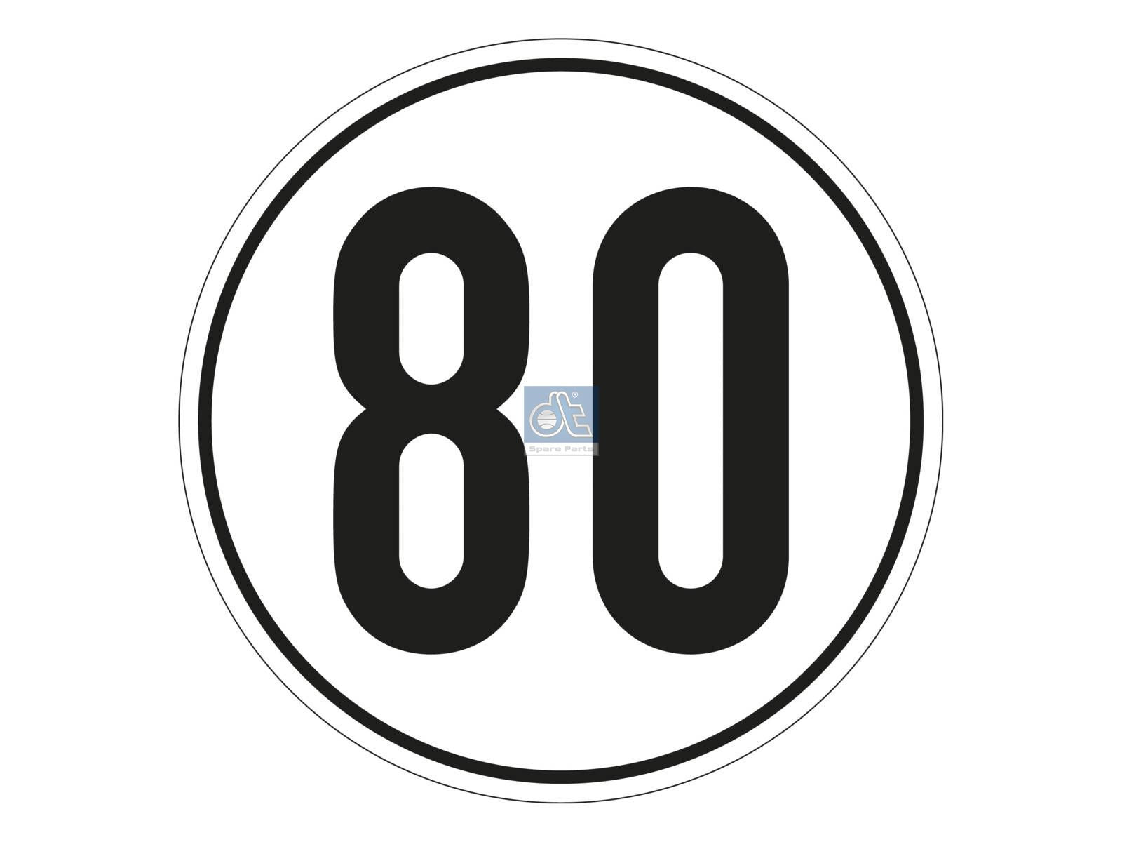 Speed sign | DT Spare Parts 9.69436