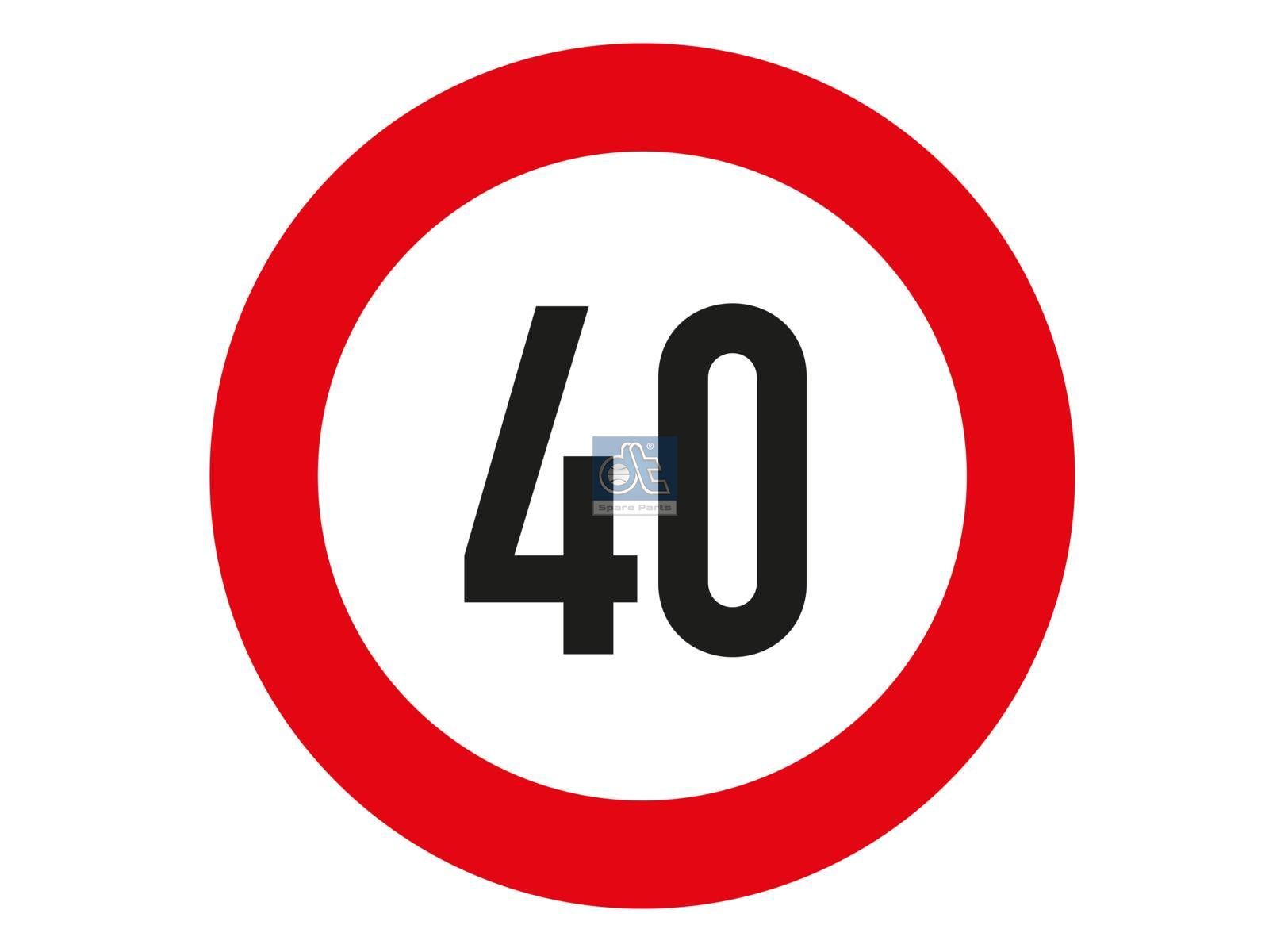 Speed sign | DT Spare Parts 9.69441