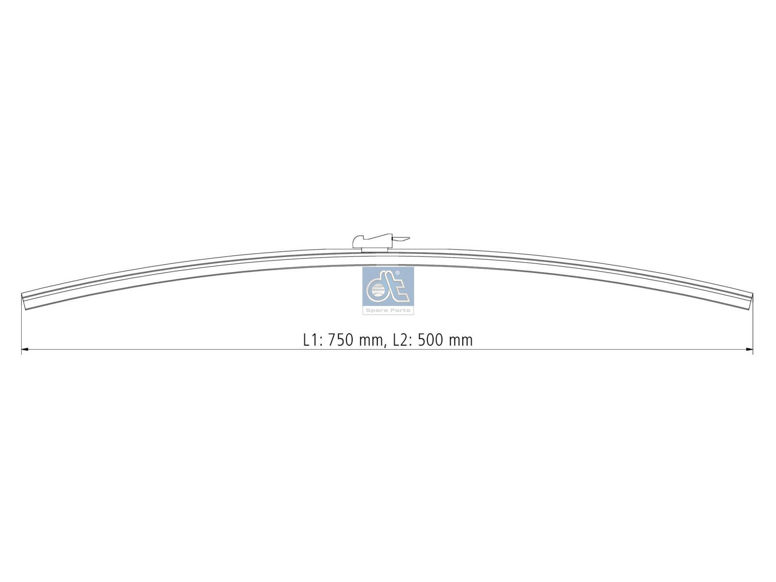 Wiper blade set | DT Spare Parts 13.98002