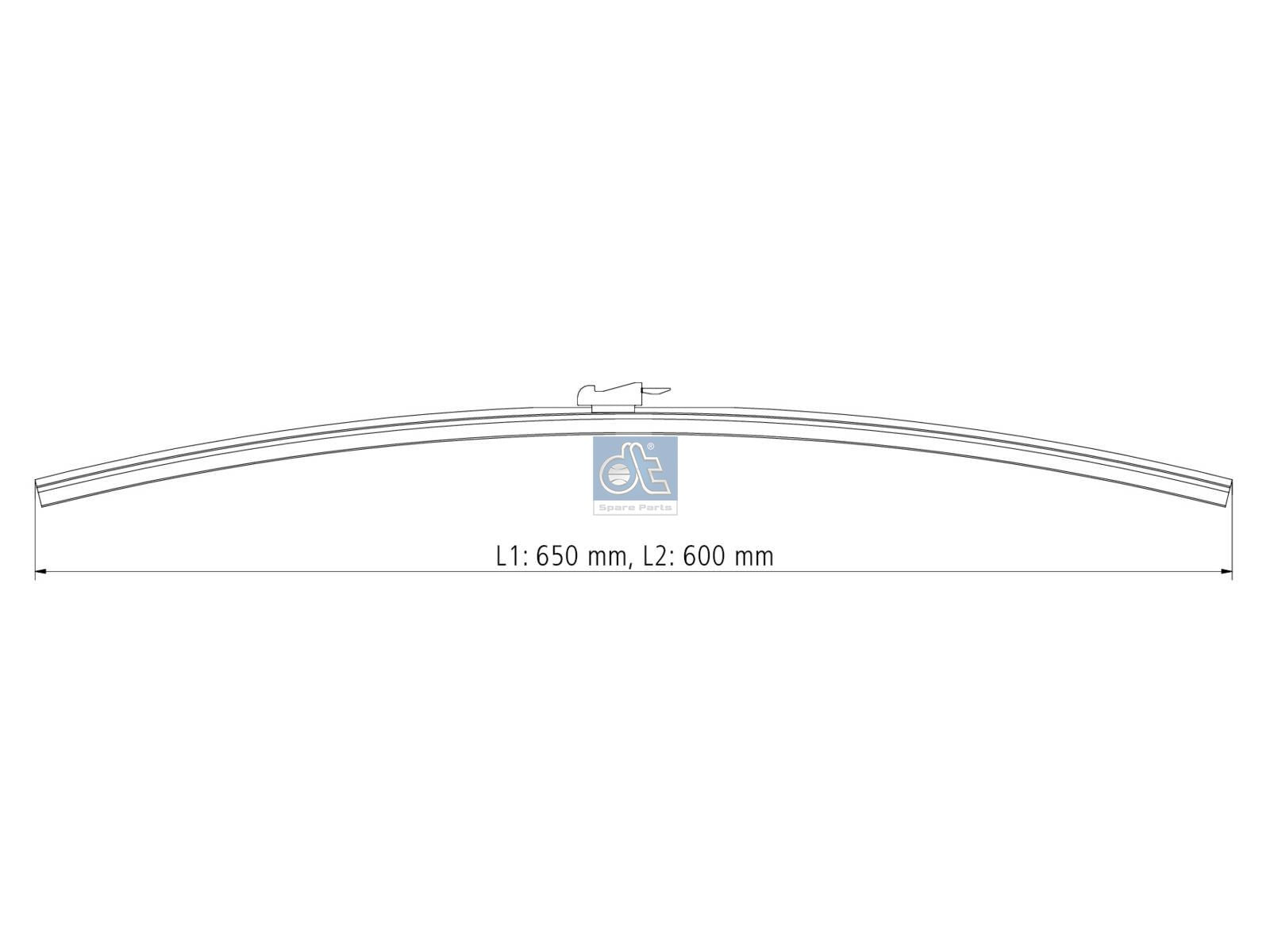 Wiper blade set | DT Spare Parts 4.66189