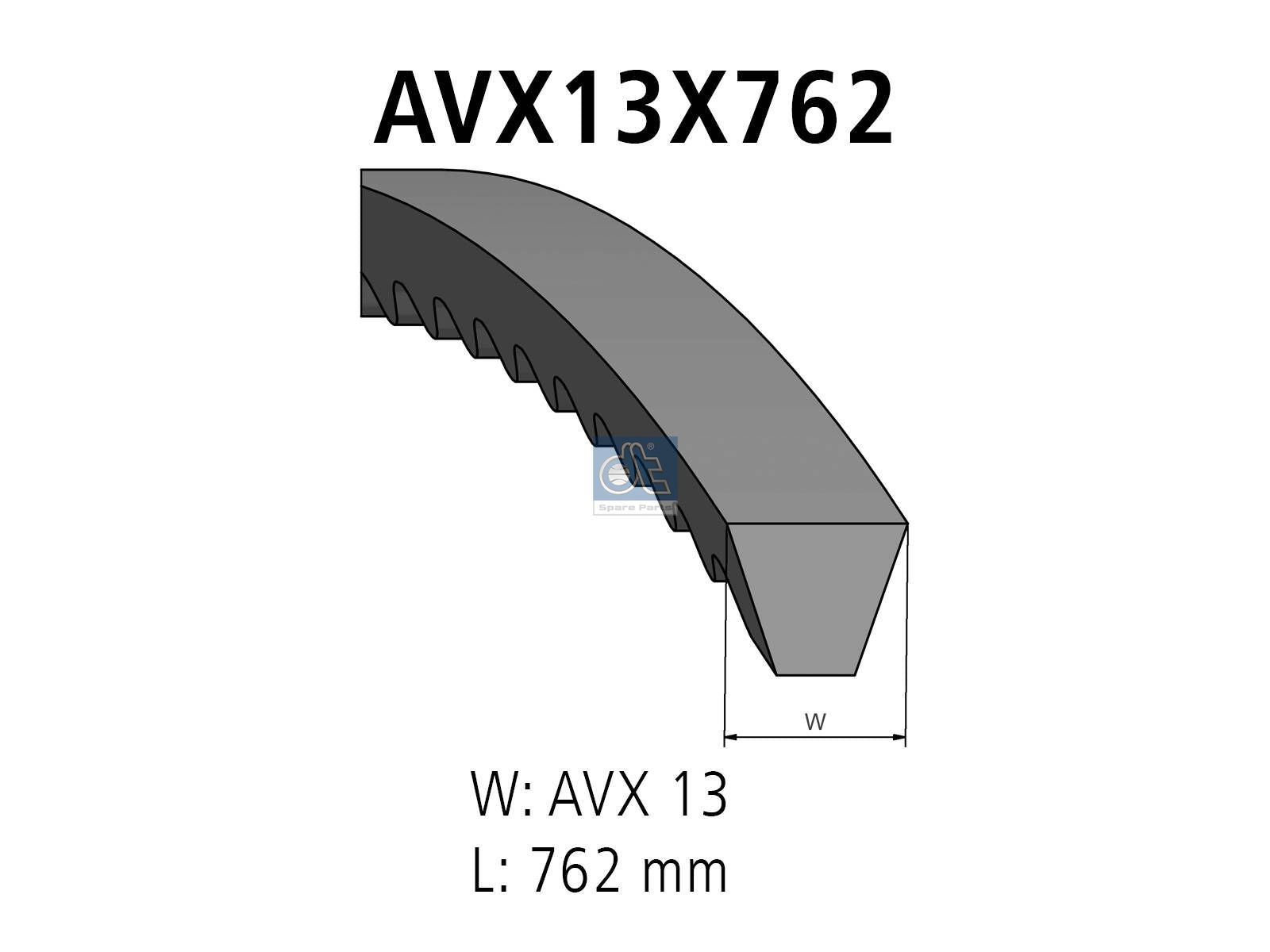 V-belt | DT Spare Parts 4.81170