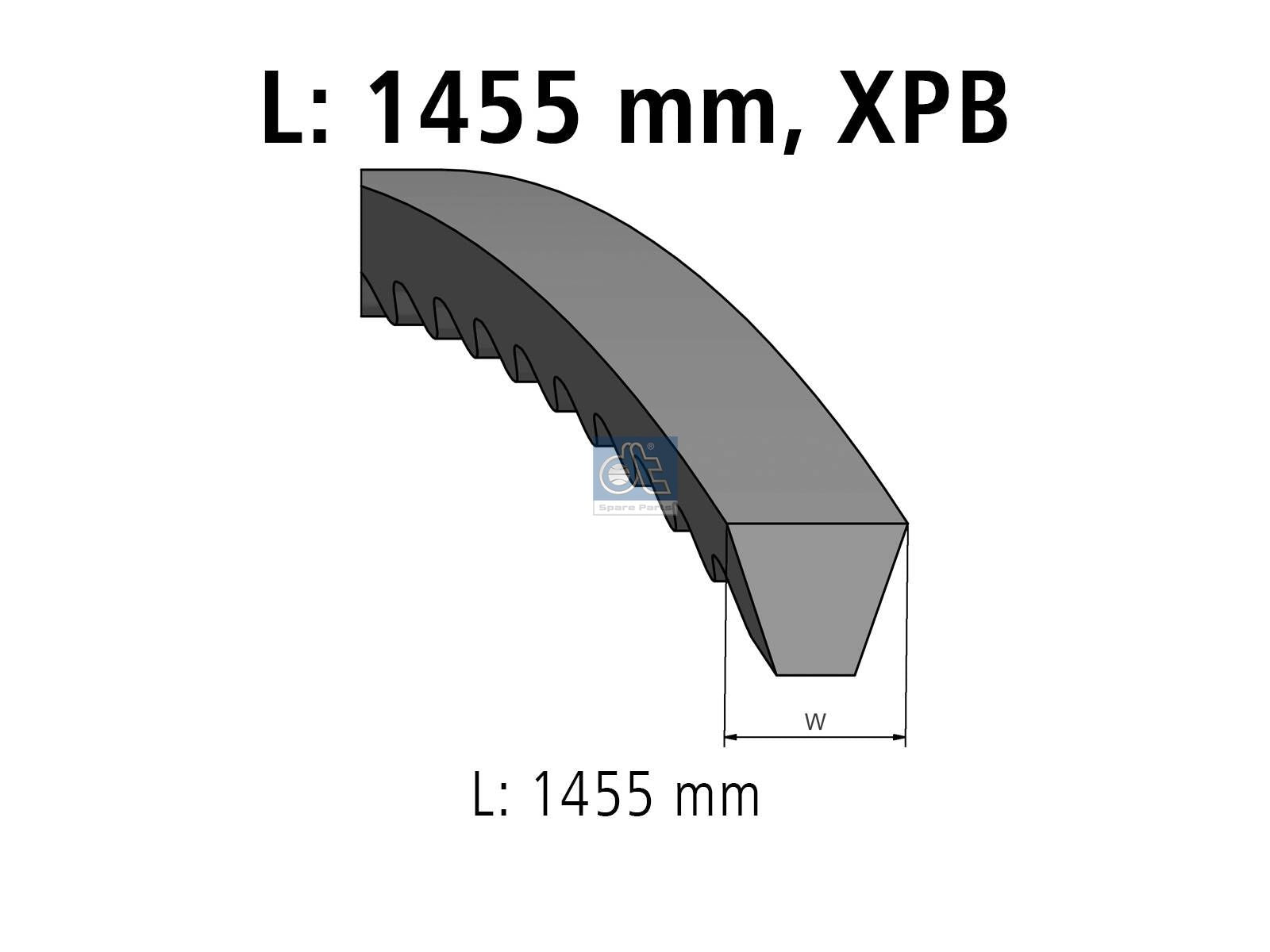 V-belt | DT Spare Parts 4.81184